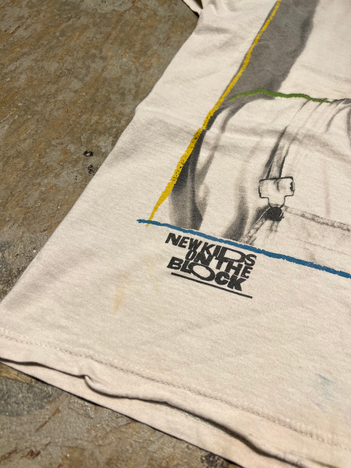 #MA147 古着 99's ニュー･キッズ･オン･ザ･ブロック / ジョーダン･ナイト /  ヴィンテージ シングルステッチ プリントTシャツ/サイズM相当